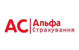 логотип компанії Альфа Страхування